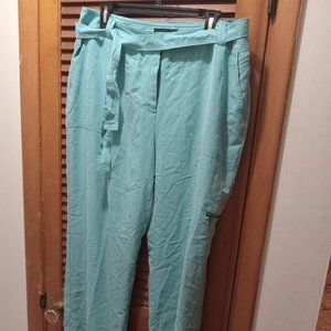 Norton Studio Aqua Blue Pants size 18